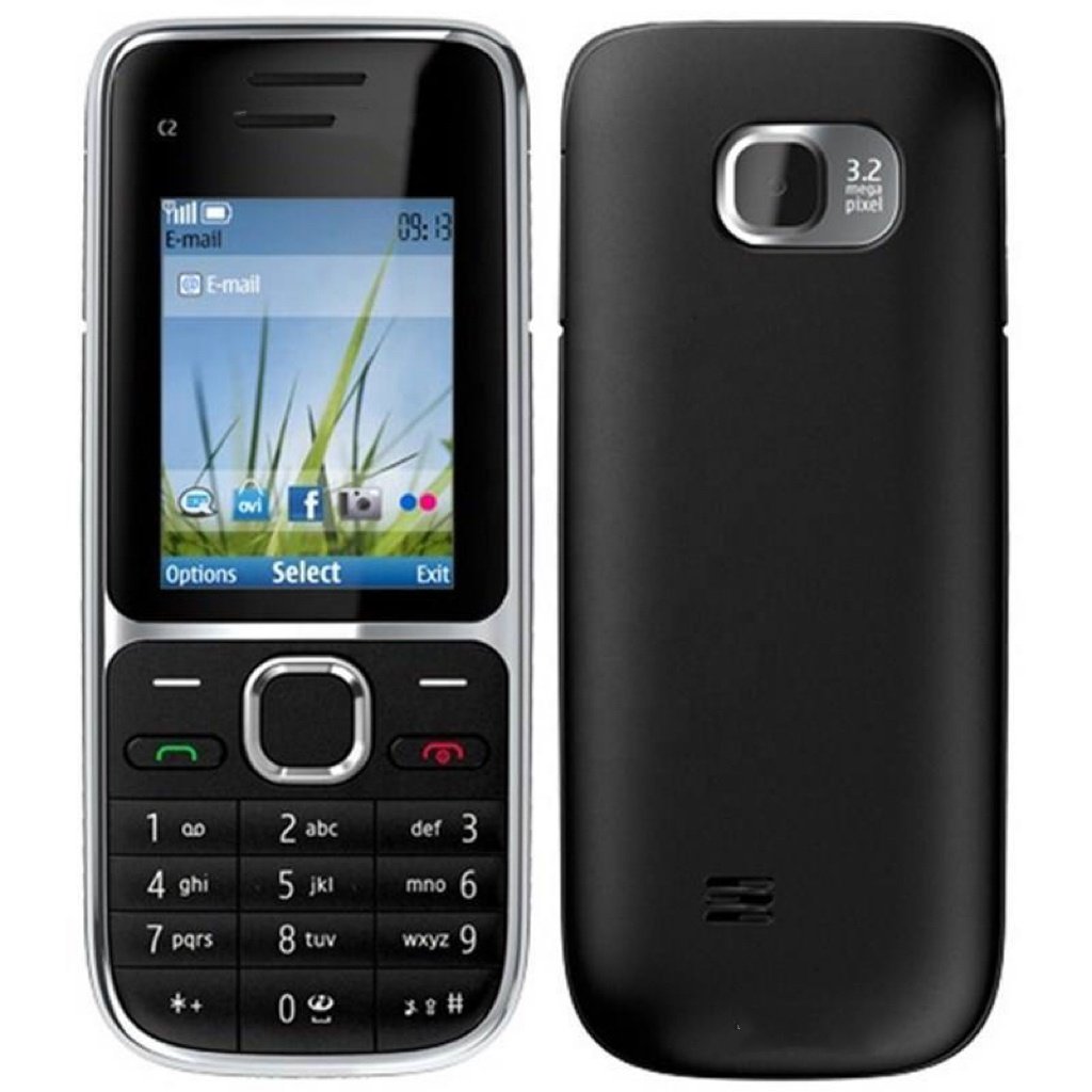Cross-border mobile phone C2-01 straight plate mobile Unicom 3G key elderly cross-border foreign trade mobile phone